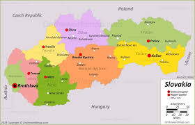 Interactive slovakia map on googlemap. Slovakia Maps Maps Of Slovakia