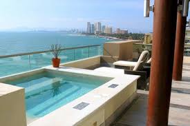 A Jacuzzi On The Balcony Of A Guest Suite At Now Amber Is A Great Place To Unwind Unlimitedromance Puerto Vallarta Now Amber Puerto Vallarta Dreams Resorts
