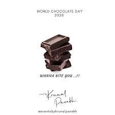 Celebrate this world chocolate day by knowing fun history facts about chocolates. Pin On Krunal Parekh