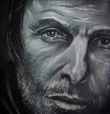 Chalk Downs" is a view of the South Downs in Sussex and is painted