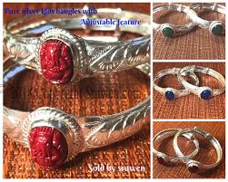 Pasni Baala Silver Baby Bracelet Adjustable Size Baby Weaning Gifts Baby Bangle Bracelets Baby Bracelet Baby Bangles