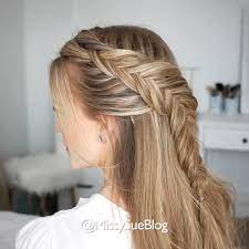 Best Hairstyle With Braid You Can Wear Any Time Easy By Missysueblog Braided Cute Easy Hair Hairsty Hair Styles Long Hair Styles Braided Hairstyles Easy