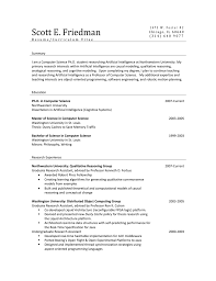 The sample computer student resume given below will be of help for all the computer science students looking for a job in different organizations. Bachelor Of Science In Computer Science Resume