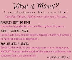 What Is Monat Monat Monat Hair My Monat
