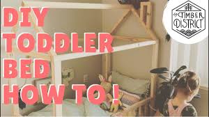 Montessori floor bed with rails twin full or queen floor bed etsy diy toddler bed toddler floor bed toddler rooms. Build This Easy And Affordable Diy Toddler Bed Youtube