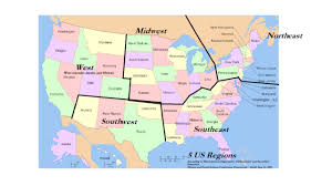 Severe water shortages, air pollution resulting in acid rain in both the us and. U S Regions Ppt Project Ms Jordan S Digital Classroom