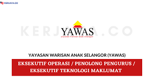 Kerajaan selangor hari ini membentangkan belanjawan selangor 2021 dengan peruntukan berjumlah rm2.32 bilion. Jawatan Kosong Terkini Yayasan Warisan Anak Selangor Yawas Kerja Kosong Kerajaan Swasta