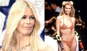 Pepsi gold ad claudia schiffer, thierry henry. Claudia Schiffer Supermodel 49 Explains Why She Needed Security For Her Underwear Celebrity News Showbiz Tv Express Co Uk