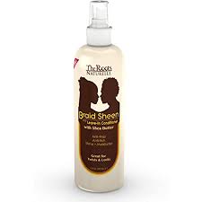 Amazon Com The Roots Naturelle Braid Sheen Braid Spray 1 Bottle 12 Fluid Ounces Hair Moisturizer Enriched With Vitamins And Essential Oils Beauty
