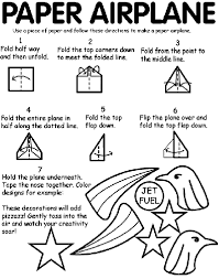 Transportation coloring pages for kids. Paper Airplane Coloring Page Crayola Com