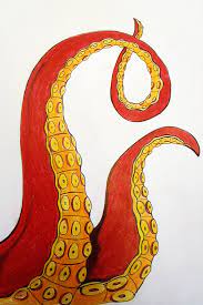 More images for octopus tentacles drawing » Octopus Drawing On Behance
