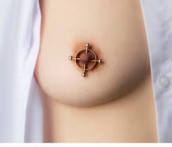 Fake Nipple Piercing Rings Screw Clamps Adjustable Non - Etsy