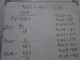 Pembagian bersusun dalam pembelajaran matematika oleh rus rusman rus. Cara Pembagian Ribuan Dibagi Puluhan Dengan Porogapit Youtube