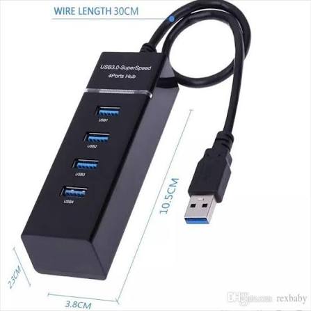 Hub Multiplicador Usb 3.0 - 4 Puertos
