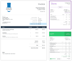 Customizable Invoice Templates Are Part Of The Free Software Invoicing Software Create Invoice Invoice Program
