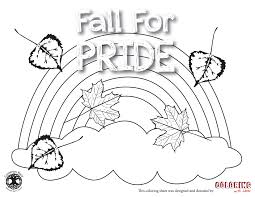 Marvel superhero gay pride coloring book: Fall For Pride Coloring Sheet Coloring With Lacey