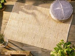 Badematte »bakari« mit einem modernen design. Jute Teppich Web Kunst 120x180 Cm Vorleger Natur Farben Flur Kuche Balkon Kaufen Bei Come4buy Gmbh