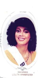 Miss Bahamas Blast From the Past.