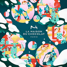 La Maison Du Chocolat On Behance Illustration Creative Adobe Illustrator