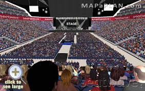 O2 Arena London Seating Plan Detailed Seat Numbers