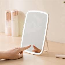 Touch ultra led makeup mirror. Ready Xiaomi Mijia Led Lighted Makeup Mirror Led Mirror Led Folding Vanity Mirror Make Up Mirror Travel Mirror Shopee Malaysia