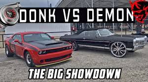 We did not find results for: Donkmaster Vs Demonology Z06 Donk Vs Dodge Demon Srt The Big Showdown Youtube