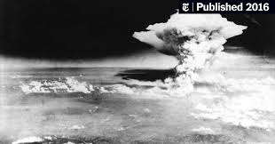 I wanted to share a realisation that weapons of mass destruction have a human cost which is way too much. The Hiroshima Mushroom Cloud That Wasn T The New York Times