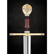 1 fighting in the crusades 2 working for the poor 3 the king is coming 4 personality and traits 5 abilities 6 weapons 7 relationship with marian 8 appearances 9 external links robin, with his manservant, much, leftenglandin 1186 to fight in the holy land. King Richard Lionheart Sword Supremereplicas Com