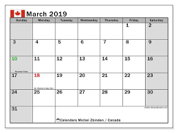 Calendar March 2019 Canada Calendar Printables 2019 Calendar Free Printable Calendar