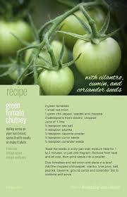 Recipe Green Tomato Chutney From Mb Spice Co Tomato Chutney Chutney Tomato
