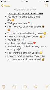 They are sure to provide the perfect romantic couple love. Instagram Captions About Love Captions Instagram Love Quotes Short Instagram Instagram Quotes Instagram Quotes Captions Instagram Captions Boyfriend