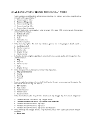 Soal pilihan ganda dan jawaban teknik pengolahan audio dan video kelas xii mm 14 mar, 2021 post a comment materi teknik pengolahan audio dan video pdf smk pengertian download buku ppt modul kelas 12 xii soal pilihan ganda dan jawaban teknik pengolahan audio dan video kelas xii mm Soal Adobe Premiere Kelas Xi Ganjil 2018