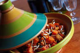 Moroccan Tagine Recipe The Daring Gourmet Recipe Tagine Recipes Moroccan Tagine Recipes Tagine