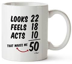 Birthday Gift Ideas For 50 Year Old Man 50th Birthday Gifts For Women Fifty Years Old Men Gift Happy Funny 50 Mens Womens Woma 50th Birthday Gifts For Woman Birthday Gifts For Women Dad Birthday Gift