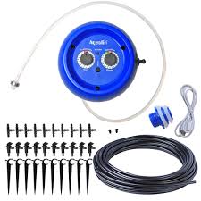 Drip irrigation is an efficient, convenient way to water your garden. Automatic Drip Irrigation System Pump Controller Watering Kits With Built In Garden Watering Equipment Universitasfundacion Garden Watering Timers Controllers