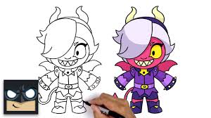 Dibujos De Brawl Stars Para Colorear Colette