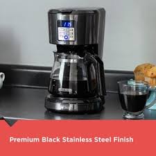 The black+decker™spacemaker™ coffee makers mount under cabinets to free countertops of clutter. 12 Cup Coffeemaker Programmable Exclusive Vortex Technology Black Decker