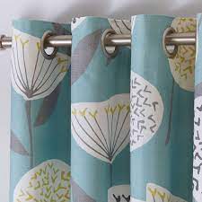 Emmott Teal Lined Eyelet Curtains Dunelm Curtains Homemade Curtains Drop Cloth Curtains