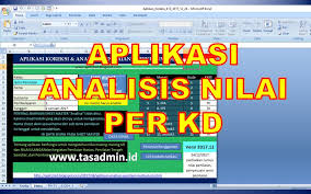Cara menghitung nilai raport k13 sd. Aplikasi Nilai Per Kd Tasadmin