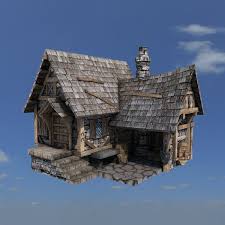 3dsmax Medieval House Buildings Medieval Houses House 3d Model Medieval