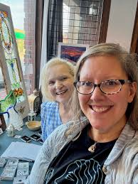 Helping open an art gallery in Cocoa Village