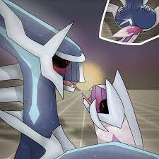 climax dialga feral legendary pokémon open mouth palkia pokemon  pokemon legends: arceus tongue out 