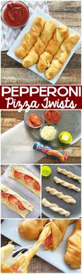 Pepperoni Pizza Twists Pizza Twists Food Homemade Pepperoni Pizza