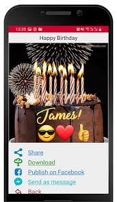 This free name generator helps in solving the constant problem faced by gamers of 'nickname is already taken', you can use this game nickname finder and flaunt your name full of stylish fonts and fancy art or just customise your bio with fancy text. Download Happy Birthday Gifs With Name Maker Free For Android Happy Birthday Gifs With Name Maker Apk Download Steprimo Com