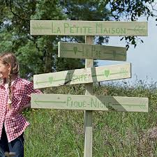 Des Panneaux De Signalisation Recup Panneau Signalisation Panneau Exterieur Idees Jardin