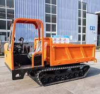 [Hot Item] Factory Hot Sale Max Payload 3000kg Rubber Crawler Dump Truck Can Transport Gravel