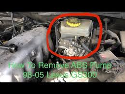 New car brake master cylinder module for toyota toyota faw 1gr fe 2tr fe 1kd ftv (fits: How To Remove Abs Pump Module Master Cylinder Booster 98 05 Toyota Lexus Lx470 Gs300 4runner Youtube