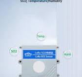 LoRa SO2 temperature and humidity sensor