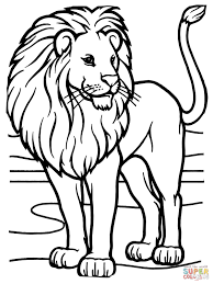 The king of the jungle is the focus of our free and printable coloring pages. Lions Coloring Free Lion Male African Lion Coloring Pages Coloring Pages Lion Coloring Sheet Lion Colouring Lion Colouring Pictures I Trust Coloring Pages