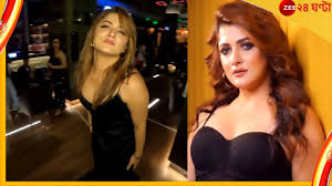 Srabanti Chatterjee : রাতের ক্লাবে শরীরি বিভঙ্গে শ্রাবন্তী ঝড়়, নেটপাড়া  বলছে... | Srabanti Chatterjee Night Club Video viral, watch it